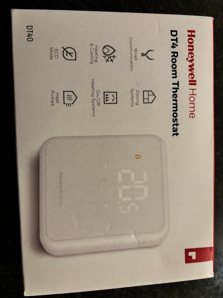 Honeywell Home DT4 Kamerthermostaat - Nieuw in doos, Ophalen of Verzenden, Nieuw
