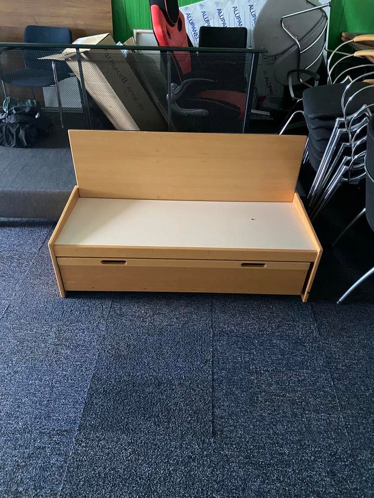 Nostalgische schoolbank voor kinderen, Antiek en Kunst, Antiek | Meubels | Stoelen en Banken, Ophalen