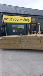 Geimpregneerde BLOKHUTDELEN 27 x 130mm L. 2400/4800mm, Ophalen, Nieuw, 250 cm of meer, Balken