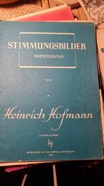 Stimmungsbilder Heinrich Hofmann Piano, Muziek en Instrumenten, Bladmuziek, Gebruikt, Klassiek, Ophalen of Verzenden, Artiest of Componist