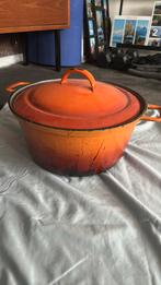 Vintage braadpan, Huis en Inrichting, Keuken | Potten en Pannen, Ophalen of Verzenden, Gebruikt, Gietijzer, Koekenpan of Braadpan