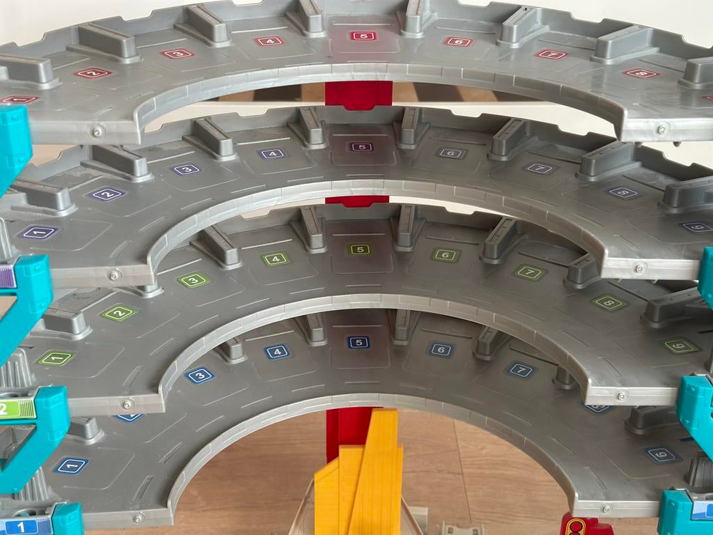 Hot Wheels Auto Garage Speelset, Ophalen, Gebruikt, Complete set