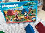 Tentenkamp met kampvuur van Playmobil., Kinderen en Baby's, Speelgoed | Playmobil, Ophalen of Verzenden, Zo goed als nieuw