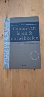 Rika Schut - Canon van leren & ontwikkelen, Ophalen of Verzenden, Zo goed als nieuw, Rika Schut; Robert-Jan Simons; Manon Ruijters