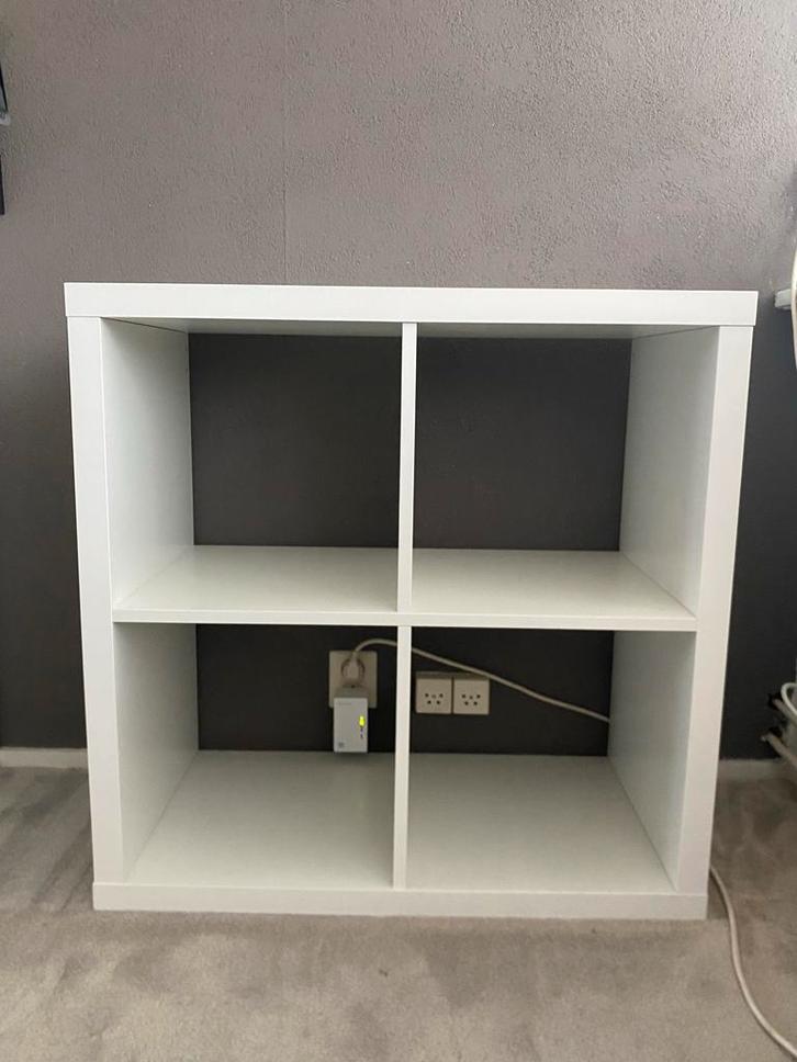 Ikea Kallax Kast - 4 Vakken, Huis en Inrichting, Kasten | Boekenkasten, Zo goed als nieuw, 50 tot 100 cm, Minder dan 100 cm, 25 tot 50 cm