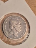 Zilveren halve gulden Willem 3 1861, ½ gulden, Koning Willem III, Verzenden, Zilver