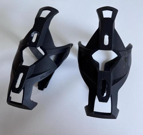Bidonhouders ELITE CUSTOM RACE PLUS ZWART, Fietsen en Brommers, Fietsaccessoires | Overige Fietsaccessoires, Zo goed als nieuw