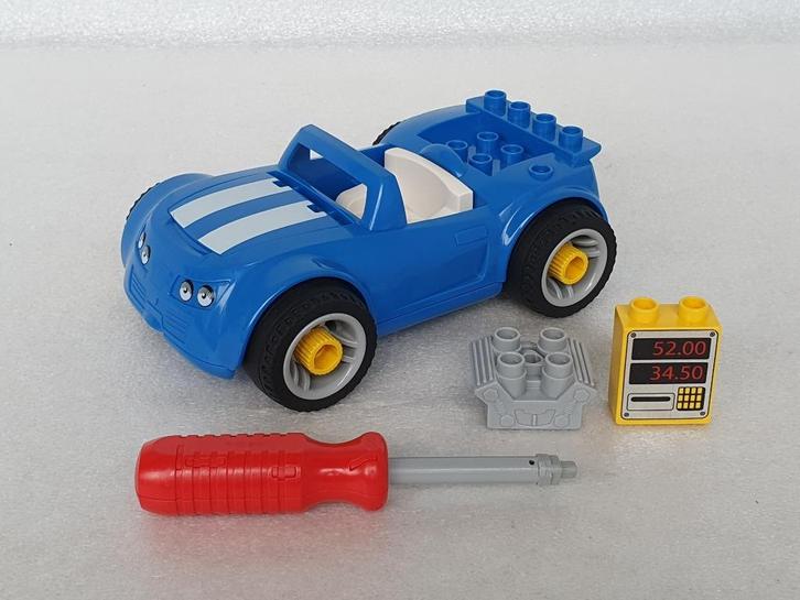 Lego Toolo: Auto met schroevendraaier uit set 5640, Kinderen en Baby's, Speelgoed | Duplo en Lego, Gebruikt, Duplo, Ophalen of Verzenden