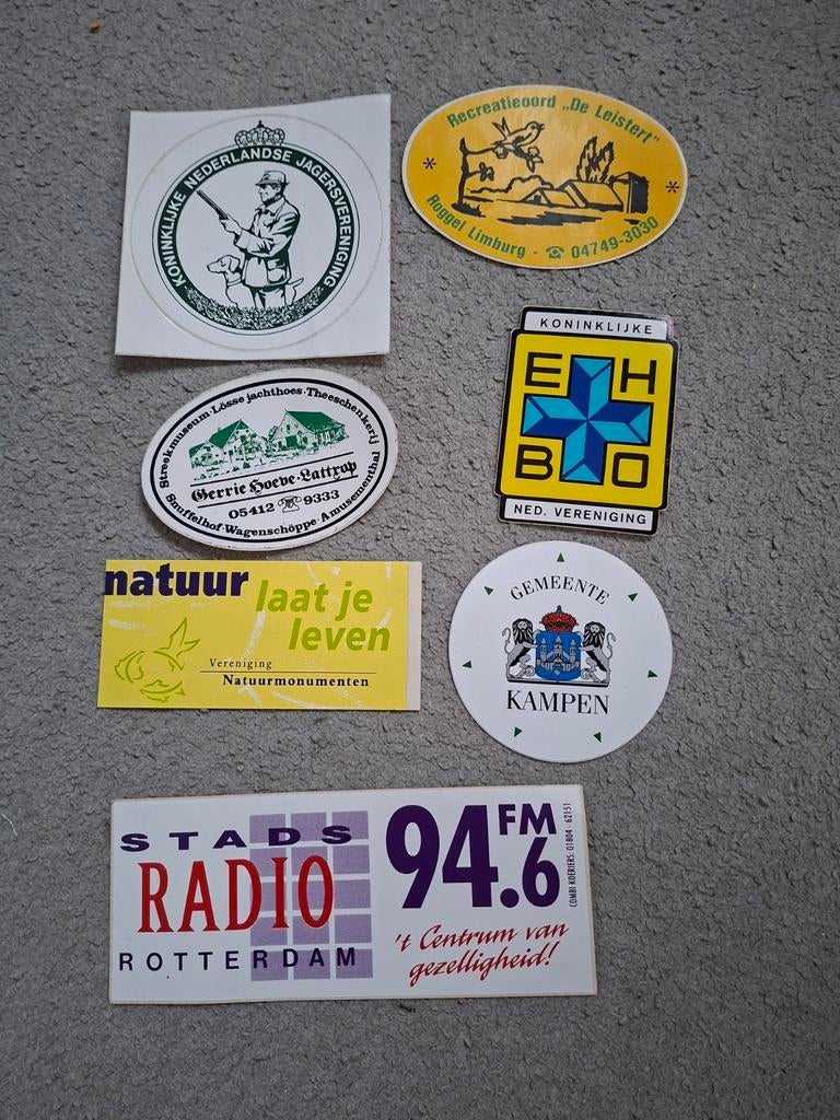 Diverse oude stickers, Ophalen of Verzenden, Zo goed als nieuw