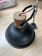 Industriële hanglamp, Huis en Inrichting, Lampen | Hanglampen, Ophalen, Gebruikt, Metaal, Minder dan 50 cm