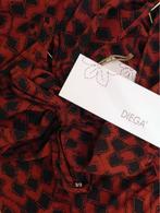 Diega - Prachtige 100% zijden blouse maat S - Nieuw €235, Nieuw, Ophalen of Verzenden, Diega, Maat 36 (S)