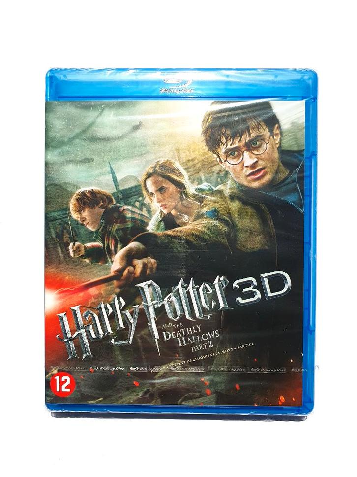 Harry Potter And The Deathly Hallows Part 2 3D + 2D (Seal), Cd's en Dvd's, Blu-ray, Zo goed als nieuw, Science Fiction en Fantasy