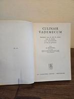 Oud kookboek H. Hornstra Culinair Vademecum antiek recepten, Verzenden, Gelezen
