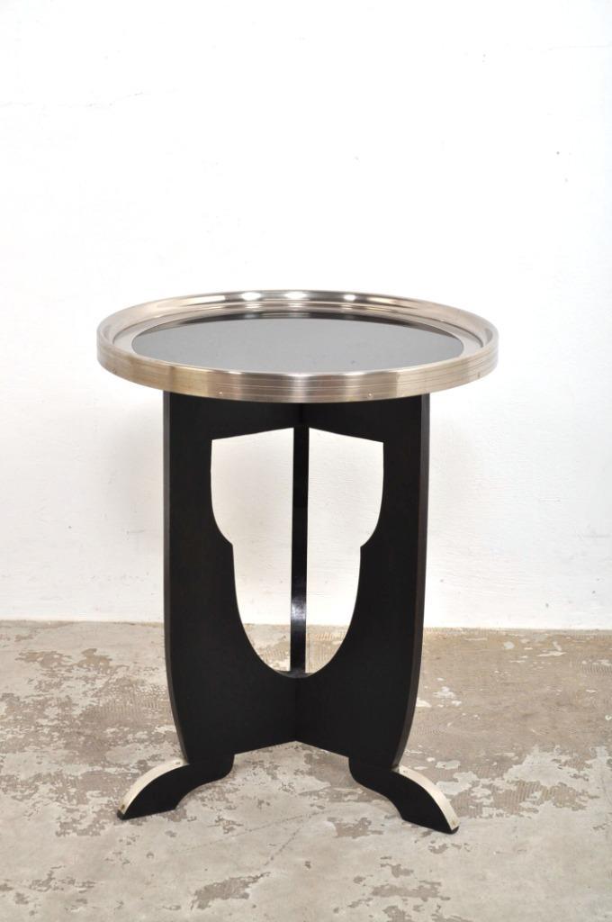 Art deco salontafel eikenhout tafel side table jaren 20, Huis en Inrichting, Tafels | Bijzettafels, Gebruikt, Ophalen of Verzenden