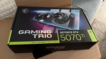 MSI RTX 5070 Ti Gaming Trio - Nieuw! beschikbaar voor biedingen