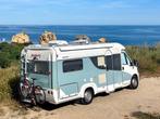 Fiat Ducato camper 2.8 JTD - goed onderhouden, krachtig, Caravans en Kamperen, Reservewiel, Ringverwarming, Fiat, Koelkast