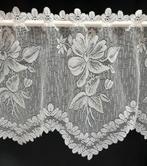 Kort gordijn / valletje met hoogte 38cm, Wit, Ophalen of Verzenden, Zo goed als nieuw, 200 cm of meer