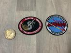 Klu amraam sidewinder embleem badge coin patch, Ophalen of Verzenden, Luchtmacht, Nederland, Embleem of Badge