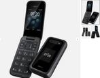 Nokia 2660 Flip 4G Dual Sim Big Buttons Telefoon €50, Ophalen of Verzenden, Zwart, Inklapmodel