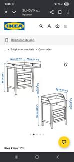 ikea SUNDVIK Commode/ladekast

tweedehands, Kinderen en Baby's, Kinderkamer | Commodes en Kasten, Ophalen, Gebruikt, 50 tot 70 cm