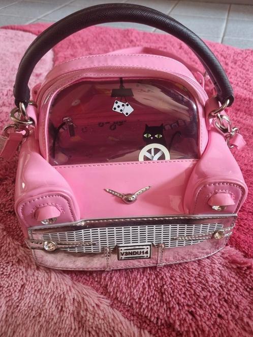 Vendula Tas Kitty's drive in movie, Sieraden, Tassen en Uiterlijk, Tassen | Damestassen, Zo goed als nieuw, Handtas, Ophalen