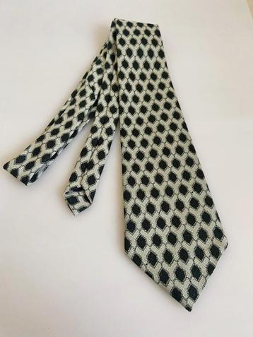 Vintage André Merton Stropdas Groen beschikbaar voor biedingen