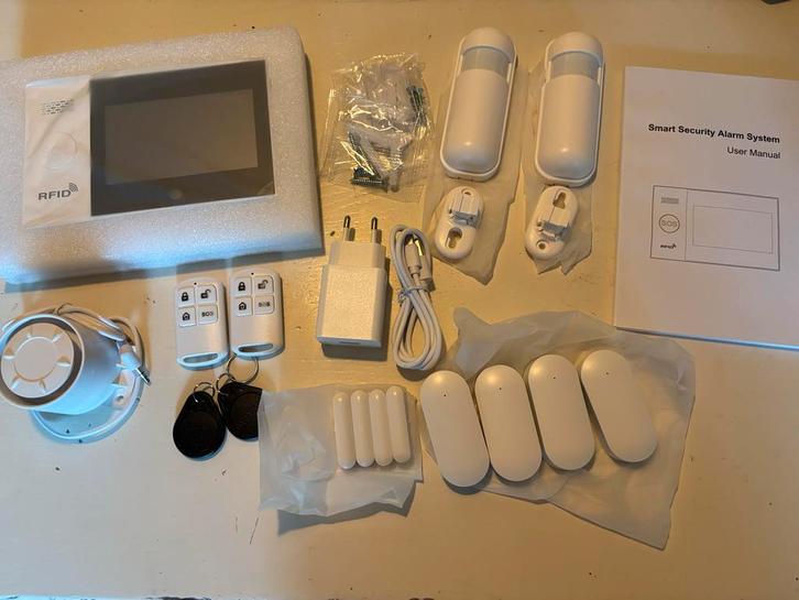 Tuya Smart Alarmsysteem - Nieuw, Doe-het-zelf en Verbouw, Alarmsystemen, Nieuw, Compleet systeem, Beweging, Draadloos, Ophalen of Verzenden