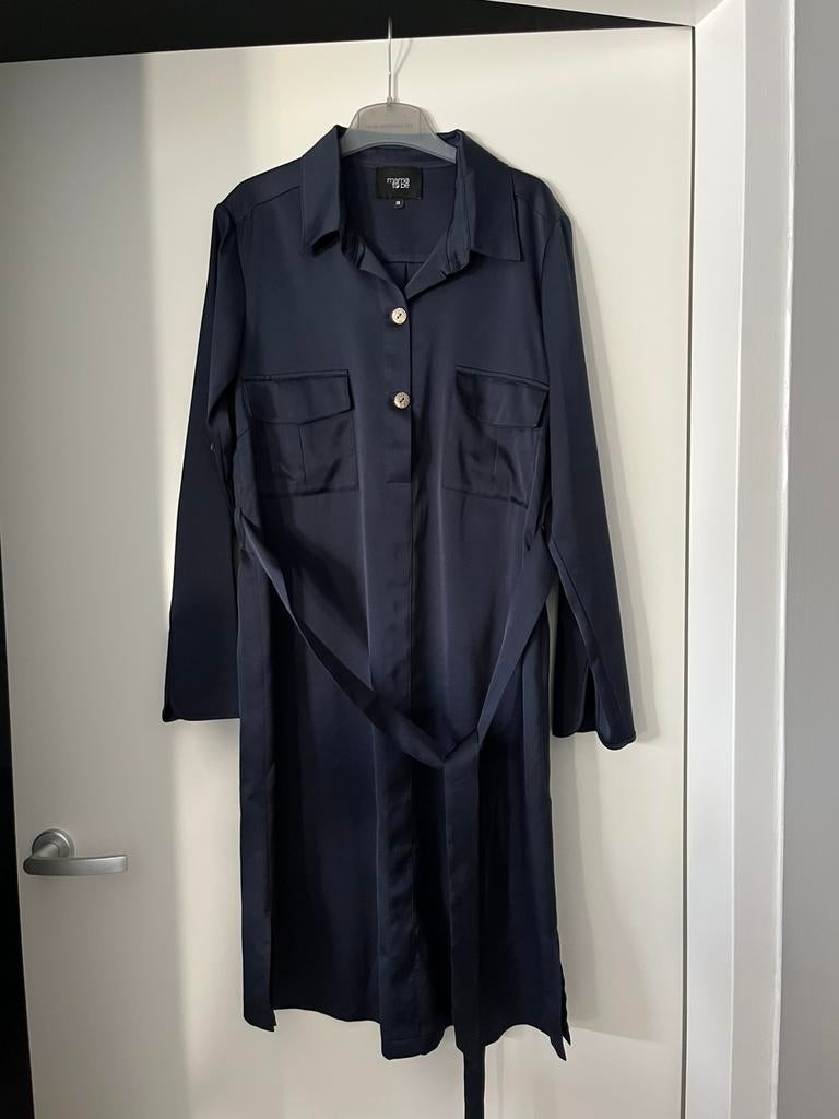 Zwangerschapsjurk maternity Mama to be, Ophalen of Verzenden, Zo goed als nieuw, Maat 38/40 (M), Blauw