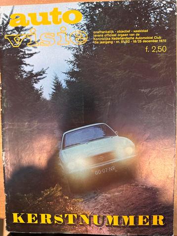Autovisie 1970  35 stuks + 2 nrs van de VW 1970 beschikbaar voor biedingen