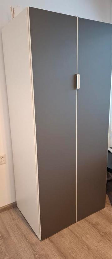 Zeer nette kast ikea wit antraciet 