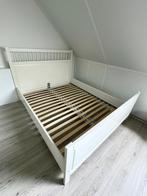 Ikea Hemnes bed 180x200 inc lattenbodems, Huis en Inrichting, Slaapkamer | Bedden, Ophalen, Gebruikt, Wit, Tweepersoons