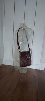 Bruine leren vintage designer tas Bear design handtas bag, Handtas, Ophalen of Verzenden, Bruin, Zo goed als nieuw