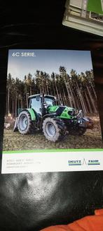 Deutz fahr 6C serie trekker folder 6115c agrotron, Ophalen of Verzenden, Gebruikt