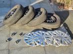 Winterbanden Citroen C1 | Toyota Aygo | Peugeot 106, Auto-onderdelen, Banden en Velgen, Ophalen, 14 inch, Gebruikt, 155 mm