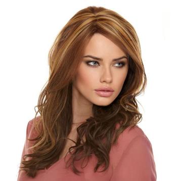 Pruik lang haar in laagjes model Sunday D8/12BS beschikbaar voor biedingen