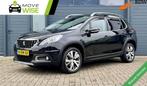 Peugeot 2008 1.2 130pk Allure | 59.000 KM ! |BJ 2019| Hoge Z, Voorwielaandrijving, 1199 cc, Leder en Stof, Zwart