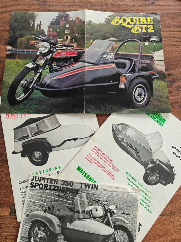 Watsonian Zijspan Folder - Jupiter 350 Twin, Motoren, Accessoires | Overige, Ophalen of Verzenden