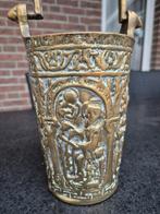 koperen bak, emmer, voor wijwater, Antiek en Kunst, Antiek | Koper en Brons, Ophalen of Verzenden