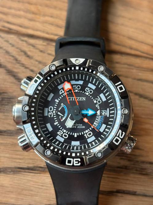 Citzen promaster BN2024-05E marine, Sieraden, Tassen en Uiterlijk, Horloges | Heren, Zo goed als nieuw, Citizen, Staal, Ophalen of Verzenden