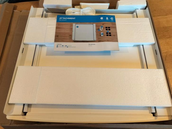 Bluebuilt universeel tussenstuk voor wasmachine en droger, Witgoed en Apparatuur, Onderdelen en Toebehoren, Nieuw, Ophalen of Verzenden