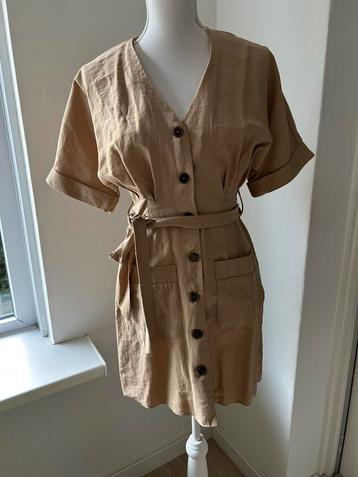 Beige jurk zara zgan S beschikbaar voor biedingen