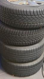 4 Winterbanden op Velg205/55 tyfoon, Auto-onderdelen, Banden en Velgen, 16 inch, 205 mm, Winterbanden, Ophalen of Verzenden