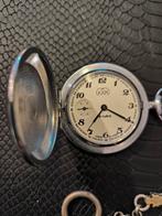 Zakhorloge Antiek, Sieraden, Tassen en Uiterlijk, Horloges | Antiek, Overige merken, Zakhorloge, Staal, Ophalen of Verzenden