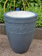 ⚠️  Dikwandige  PLANTENBAK   Polystone, Ophalen, Nieuw, Rond, Tuin
