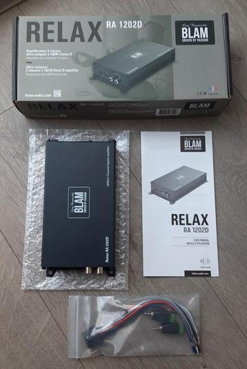 BLAM RA 1202D 480Watt RMS ultra compacte class D versterker beschikbaar voor biedingen