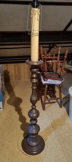 Bronzen staander voor schemerlamp, Ophalen, Gebruikt, Overige materialen, 75 cm of meer