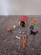 Playmobil jongen met hondenhok (4498), Ophalen, Zo goed als nieuw, Complete set