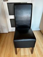 Set van 6 eetkamerstoelen, Ophalen, Overige materialen, Gebruikt, Bruin