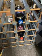 Flessenrek (20 stuks) matr hout vintage afm h55x45x27 cm., Huis en Inrichting, Woonaccessoires | Wijnrekken, Gebruikt, 50 tot 75 cm