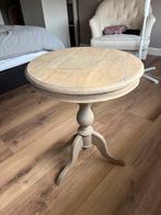 Lichte kleur wijntafel, Huis en Inrichting, Ophalen, Zo goed als nieuw, Rechthoekig, Minder dan 55 cm